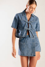 Load image into Gallery viewer, BY CHANCE DENIM SKORT
