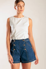 Load image into Gallery viewer, DRIVE-IN MOVIE DENIM SHORT
