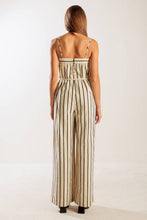 Load image into Gallery viewer, JUST THE BEGINNING WOVEN JUMPSUIT
