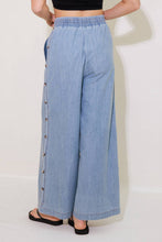 Load image into Gallery viewer, RIVERSIDE SIPS LIGHT INDIGO CHAMBRAY PANTS
