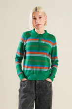 Load image into Gallery viewer, CALL IT FATE SWEATER POLO TOP
