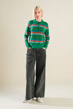 Load image into Gallery viewer, CALL IT FATE SWEATER POLO TOP
