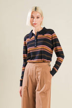 Load image into Gallery viewer, CALL IT FATE SWEATER POLO TOP
