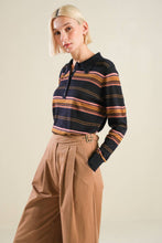 Load image into Gallery viewer, CALL IT FATE SWEATER POLO TOP
