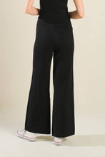 Load image into Gallery viewer, REGAL RISE BLACK KNIT PANTS
