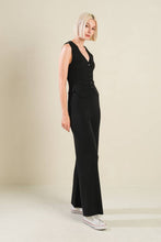 Load image into Gallery viewer, REGAL RISE BLACK KNIT PANTS
