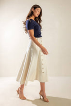 Load image into Gallery viewer, TIME FOR TEA OFF SHOULDER SWEATER TOP
