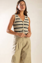 Load image into Gallery viewer, INTO THE NATURAL SWEATER KNIT VEST
