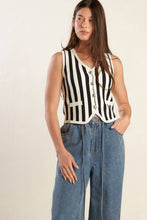 Load image into Gallery viewer, FREE TO DREAM SWEATER KNIT VEST

