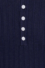 Load image into Gallery viewer, SO MAGNETIC NAVY SWEATER MIDI DRESS
