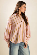 Load image into Gallery viewer, WHERE I'LL BE OVERSIZE WOVEN TOP
