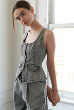 Load image into Gallery viewer, STUNNING GLORY DENIM VEST
