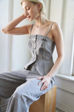 Load image into Gallery viewer, SLEEK ESSENCE DENIM TOP

