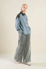 Load image into Gallery viewer, MY LOVE FOR YOU DENIM SHIRT
