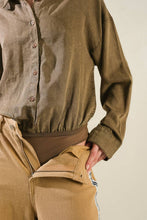 Load image into Gallery viewer, PARK AVENUE WOVEN BODYSUIT
