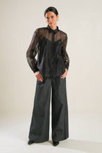 Load image into Gallery viewer, LOVE OVER FEAR ORGANZA TOP
