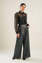 Load image into Gallery viewer, LOVE OVER FEAR ORGANZA TOP
