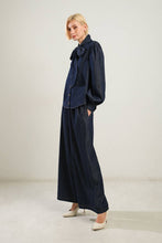 Load image into Gallery viewer, THERE IN MY MIND CHAMBRAY TOP
