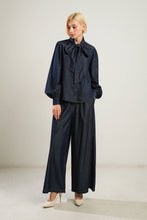 Load image into Gallery viewer, THERE IN MY MIND CHAMBRAY TOP
