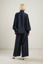 Load image into Gallery viewer, THERE IN MY MIND CHAMBRAY TOP
