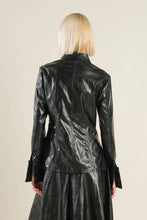 Load image into Gallery viewer, MY HEART TO YOU FAUX LEATHER TOP
