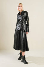 Load image into Gallery viewer, MY HEART TO YOU FAUX LEATHER TOP
