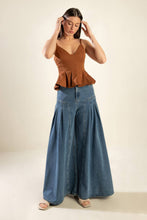 Load image into Gallery viewer, IT&#39;S PERFECT TIMING WOVEN CAMI TOP
