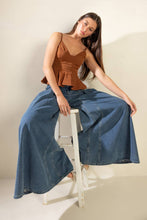 Load image into Gallery viewer, IT&#39;S PERFECT TIMING WOVEN CAMI TOP
