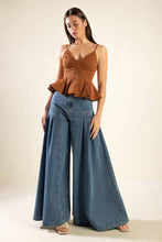 Load image into Gallery viewer, IT&#39;S PERFECT TIMING WOVEN CAMI TOP
