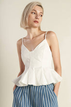 Load image into Gallery viewer, IT&#39;S PERFECT TIMING WOVEN CAMI TOP
