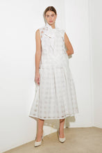 Load image into Gallery viewer, LIVE FOR US WHITE WOVEN ORGANZA TOP

