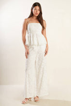 Load image into Gallery viewer, WE TRUST YOU WOVEN LACE TOP
