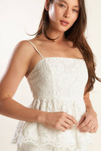 Load image into Gallery viewer, WE TRUST YOU WOVEN LACE TOP

