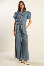 Load image into Gallery viewer, ETERNAL SUNSHINE CHAMBRAY DENIM TOP
