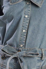 Load image into Gallery viewer, ETERNAL SUNSHINE CHAMBRAY DENIM TOP
