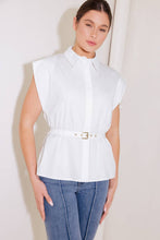 Load image into Gallery viewer, ON CLOUD NINE WHITE WOVEN TOP
