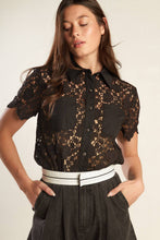 Load image into Gallery viewer, DREAM OF THE FLEET WOVEN LACE TOP
