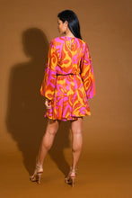 Load image into Gallery viewer, CROSS YOUR MIND WOVEN MINI DRESS
