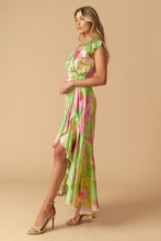 Load image into Gallery viewer, LA BEBE WOVEN SATIN MAXI DRESS
