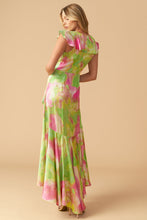 Load image into Gallery viewer, LA BEBE WOVEN SATIN MAXI DRESS

