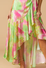 Load image into Gallery viewer, LA BEBE WOVEN SATIN MAXI DRESS
