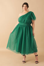 Load image into Gallery viewer, LIVELY CHARM TULLE MIDI DRESS
