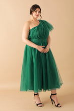 Load image into Gallery viewer, LIVELY CHARM TULLE MIDI DRESS
