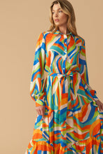 Load image into Gallery viewer, GLAM ATTITUDE WOVEN MIDI SHIRT DRESS
