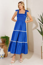 Load image into Gallery viewer, BETTER THAN EVER POPLIN MIDI DRESS
