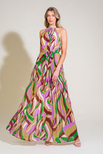 Load image into Gallery viewer, AS TIME GOES BY WOVEN MAXI DRESS
