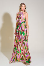 Load image into Gallery viewer, AS TIME GOES BY WOVEN MAXI DRESS
