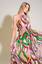 Load image into Gallery viewer, AS TIME GOES BY WOVEN MAXI DRESS

