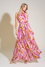 Load image into Gallery viewer, AS TIME GOES BY WOVEN MAXI DRESS
