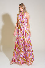 Load image into Gallery viewer, AS TIME GOES BY WOVEN MAXI DRESS
